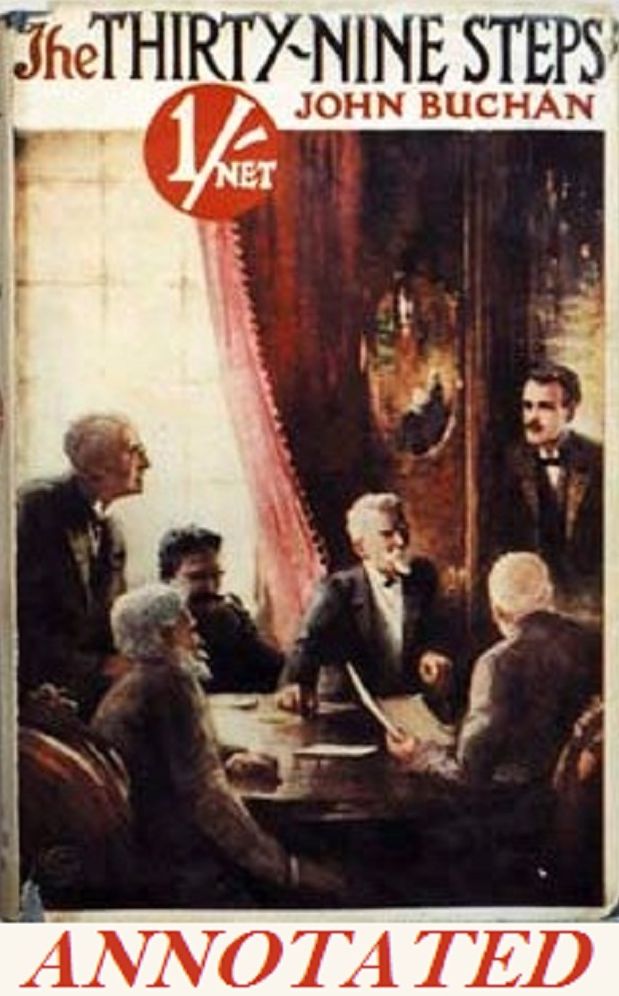 The Thirty Nine Steps (Annotated)