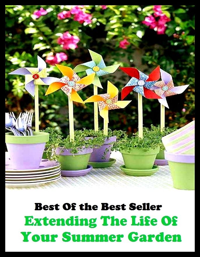 Best of the Best Sellers Extending The Life Of Your Summer Garden (back yard, greenhouse, tarrace, hothouse, plot, bed, nursery, conservatory, oasis, cold frame, field, patio, enclosure, patch)