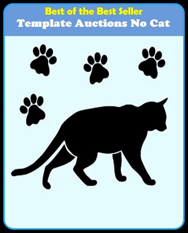 Best of the Best Sellers Template Auctions No Cat(guide, mold, plan, stencil, trim, motive, original,device, diagram, patterning)