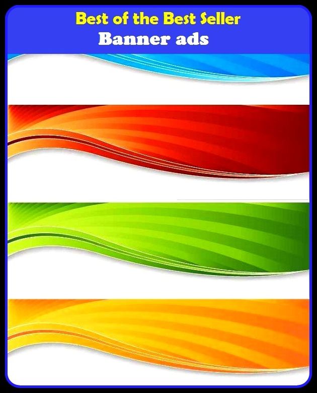 Best of the Best Sellers Banner ads (flag, sign, placard, poster, notice, pennon, ensign, quarters, mahal, abode)