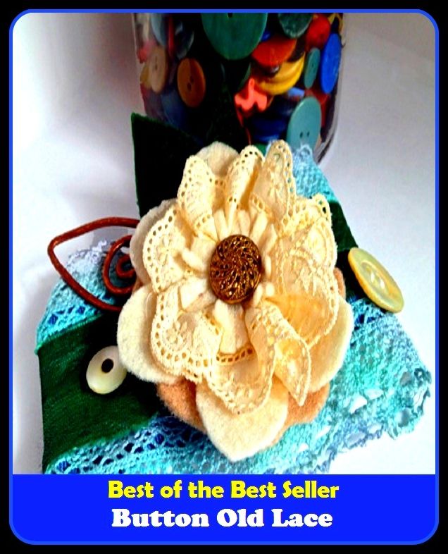Best of the Best Sellers Button Old Lace (switch, knob, control, lever, handle, icon, box , clit, clitoris, push button )