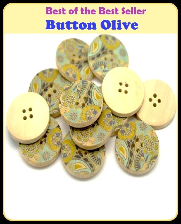 Best of the Best Sellers Button Olive(fastener, switch, push, release, clit knob, control, lever , hook, catch )