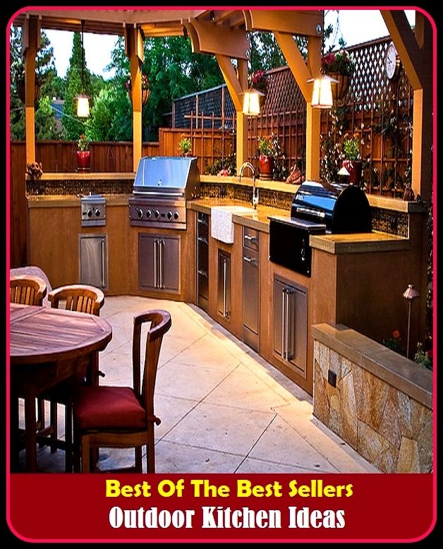Best of The Best Sellers	Outdoor Kitchen Ideas (cinder block, slab, stone, brickwork, cube,hunk, ingot, lump, piece, plate)