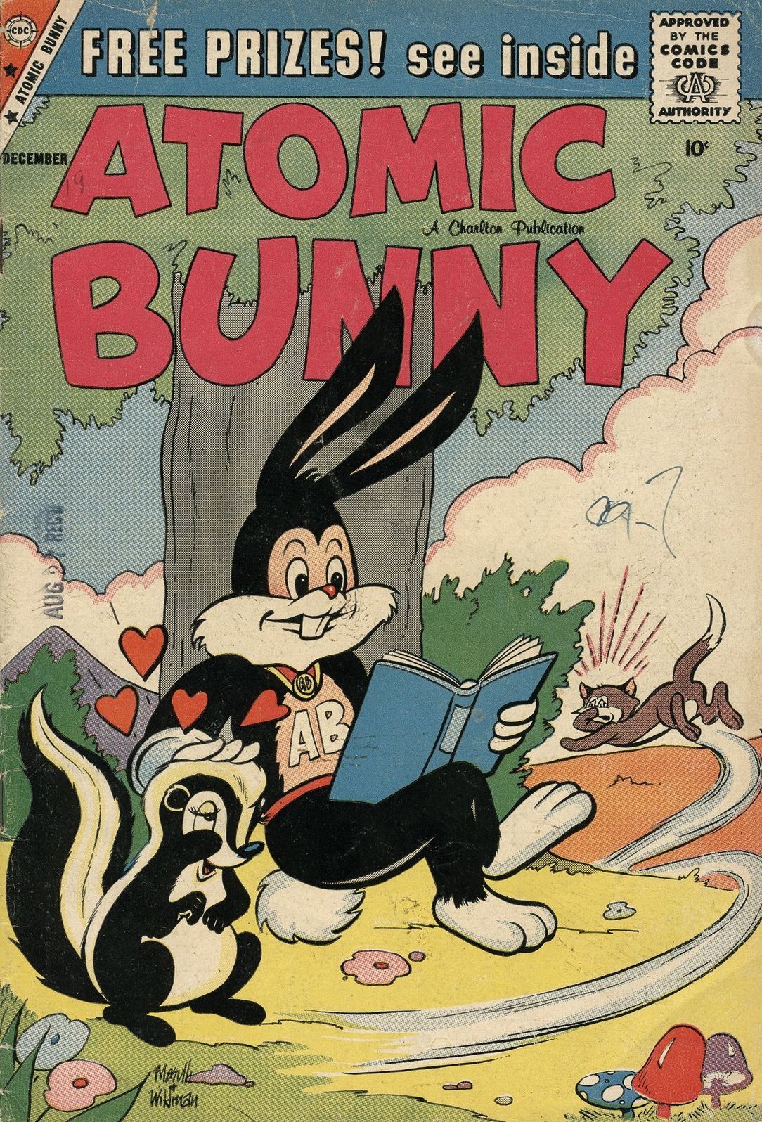 Atomic Bunny Number 19 Childrens Comic Book
