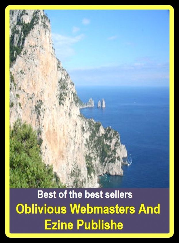 Best of the best sellers Oblivious Webmasters And E zine Publish ( obliterate, obliterate, oblivion, oblivious, oblivious transfer, obliviously, obliviousness, interlocutor, Pavlovian, Bolshevism)