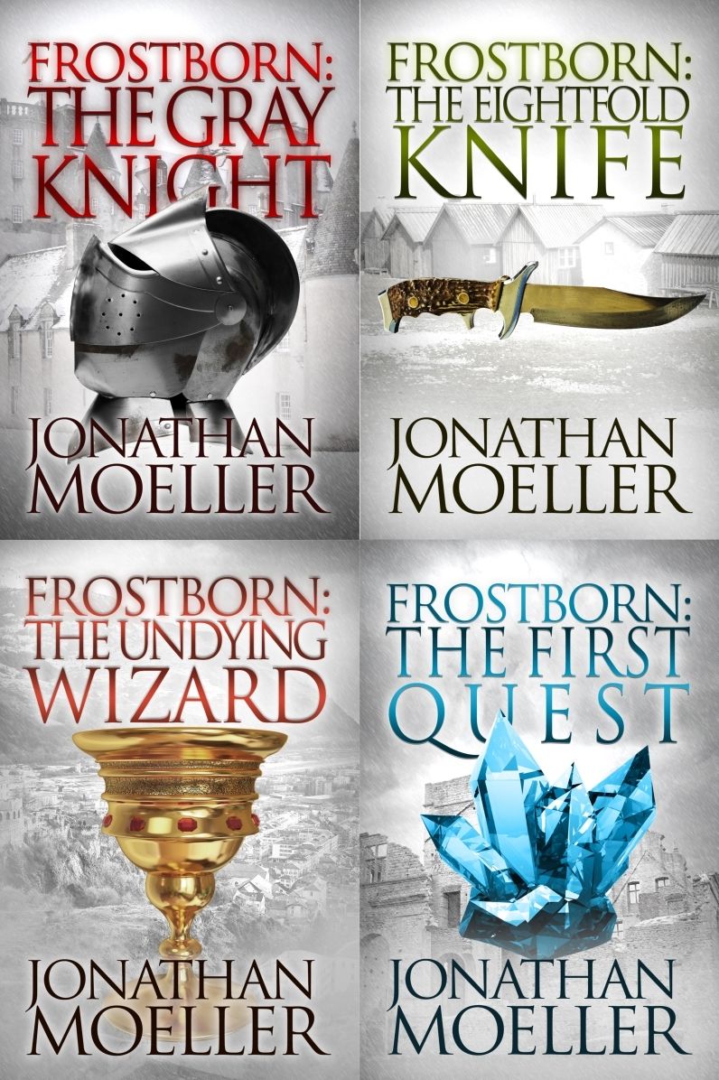 Frostborn Omnibus One (Frostborn: The Gray Knight / Frostborn: The Eightfold Knife / Frostborn: The Undying Wizard / Frostborn: The First Quest)