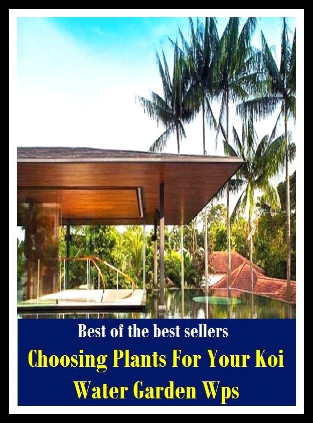 Best of The Best Sellers Choosing Plants For Your Koi Water Garden Wps (culling, deciding, electing, picking, separating, choice, election, exercising judgment, making a choice)