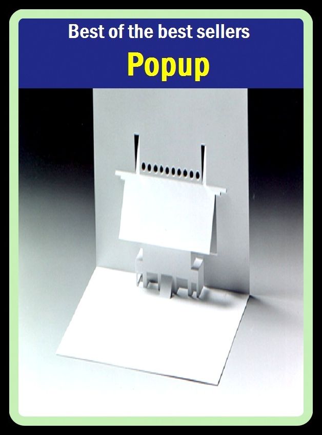 Best of the Best Sellers Popup (pop-up, pop-fly, pop-up book, pop fly)