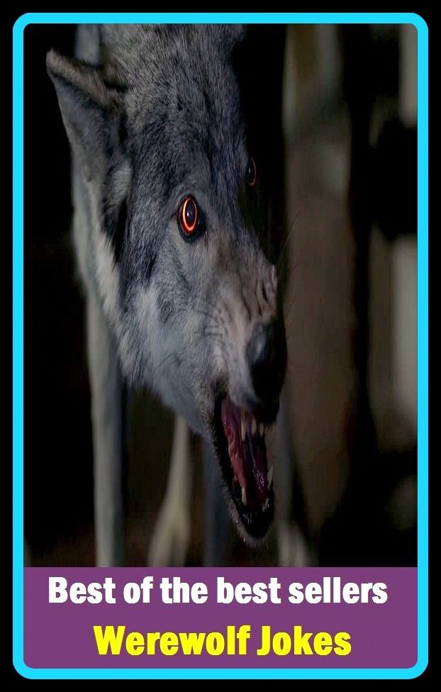 Best of best sellers Werewolf Jokes ( antic, farce, gag, humor, laugh, one-liner, parody, prank, pun, stunt,)