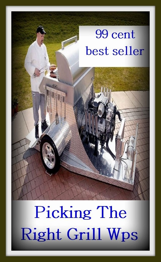 99 Cent Best Seller Picking The Right Grill Wps, (barbecue, roast, sear, burn, cook, rotisserie, charcoal-broil, cook over an open , pit, picnic)