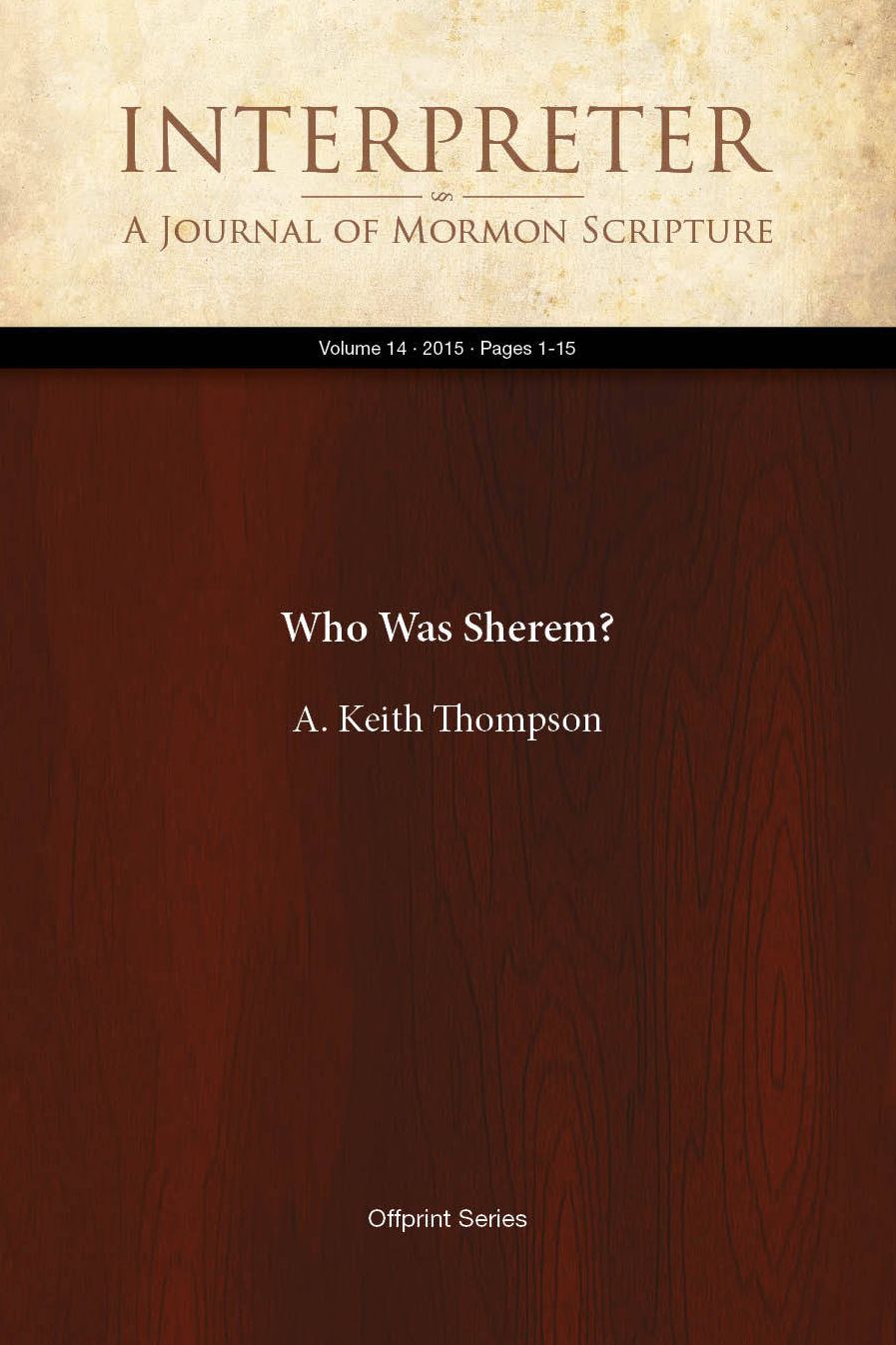Who Was Sherem?