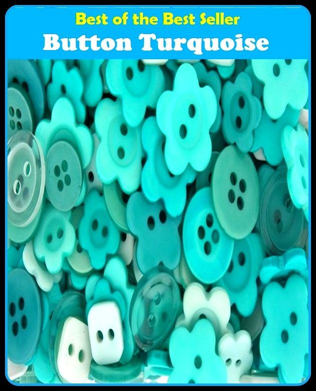 Best of the Best Sellers Button Turquoise (knob, clasp, frog, catch, stud, fastening, switch, room, groove)