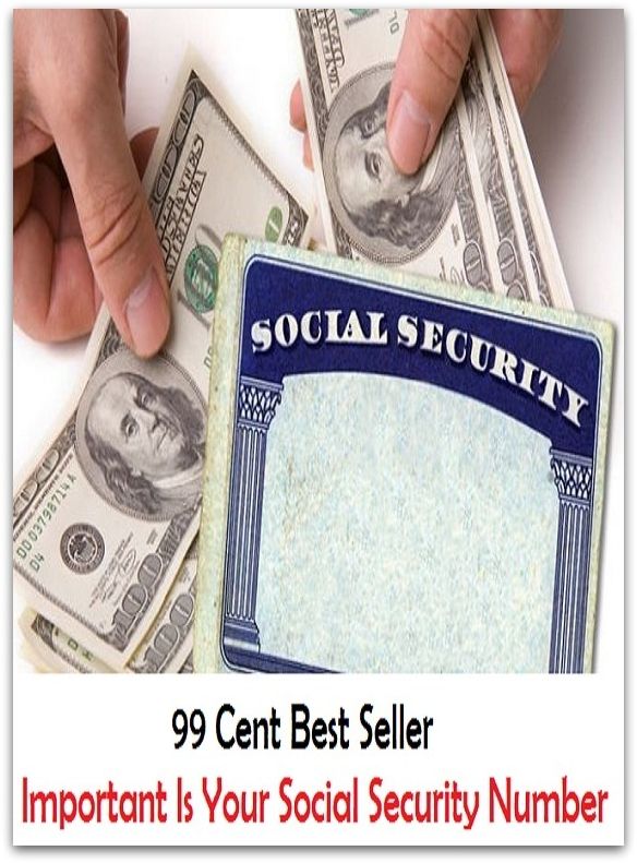 99 Cent best seller Important Is Your Social Security Number (how do you do?, how does it work, how green was my valley, how high, how i met your mother, how it works, how long, how long?, how many, how much)