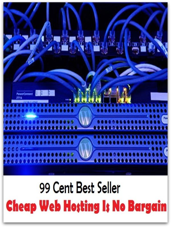 99 cent best seller Cheap Web Hosting Is No Bargain (cheap drunk, cheap like borscht, cheap money, cheap seats, cheap shot, cheap-arse tuesday, cheap-jack, cheap-john, cheapass, cheapen)