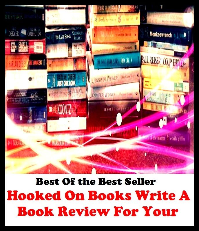 Best of the best sellers Hooked On Books Write A Book Review For Your T ( publisher, author, writer, novelist, biographer, dramatist, creator, instigator, maker, inventor, publish )