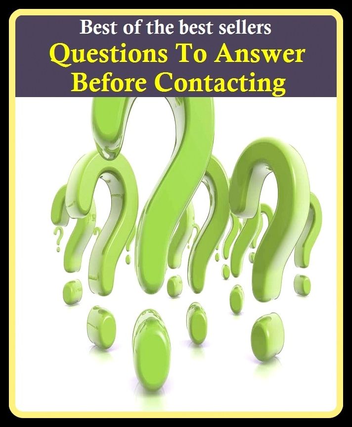 Best of the best sellers Questions To Answer Before Contacting ( question less, question mark, questionnaire, questionnaires, questions, quest like, quest man, quest men, quest monger, ques tor)