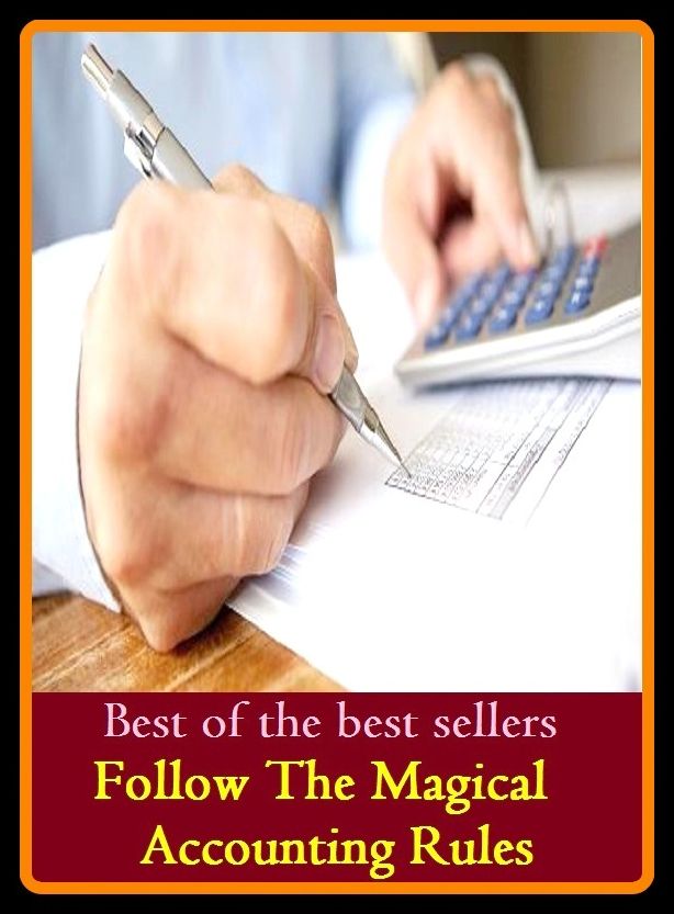 Best of the best sellers Follow The Magical Accounting Rules ( managing, organization, running, supervision, administration, management, direction, admin, command, control, care )