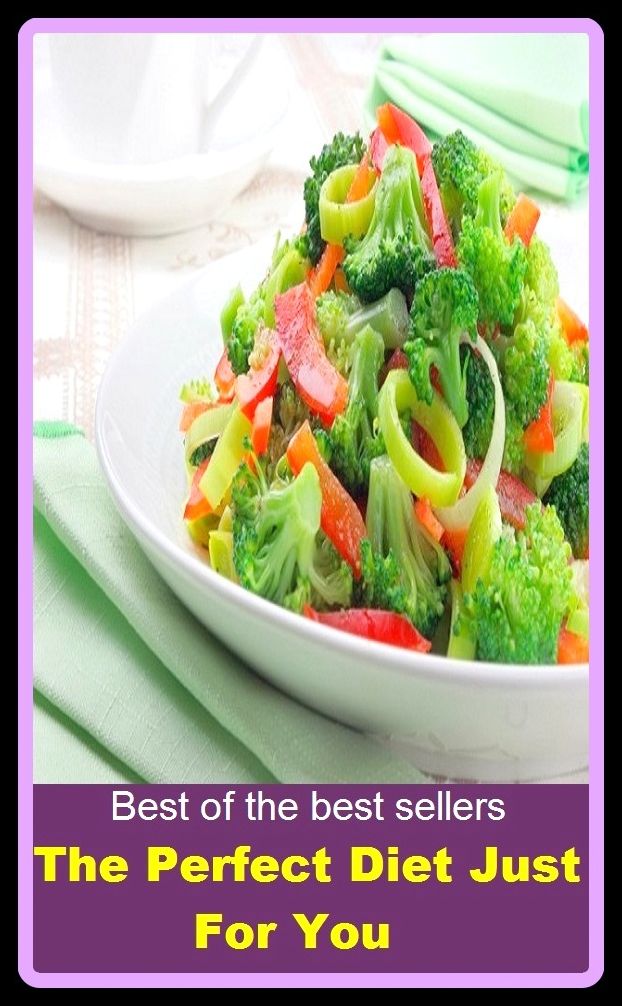 Best of the Best Sellers The Perfect Diet Just For You ( selection of food, food, foodstuffs, grub, nosh, be on a diet, eat sparingly, lose weight, watch one's weight, reduce, slenderize, crash-diet )