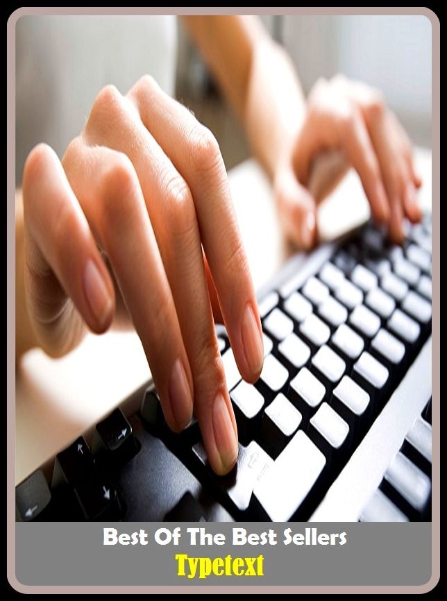 Best of the Best Sellers Typetext (typeset, typesetter, typesetting, typesetting machine, type style, typewrite, typewriter, typewriter carriage, typewriter font, typewriter keyboard)
