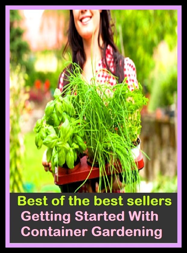 Best of The Best Sellers	Getting Started With Container Gardening (- back yard, bed, field, greenhouse, nursery, patio, terrace, conservatory, enclosure, hothouse)