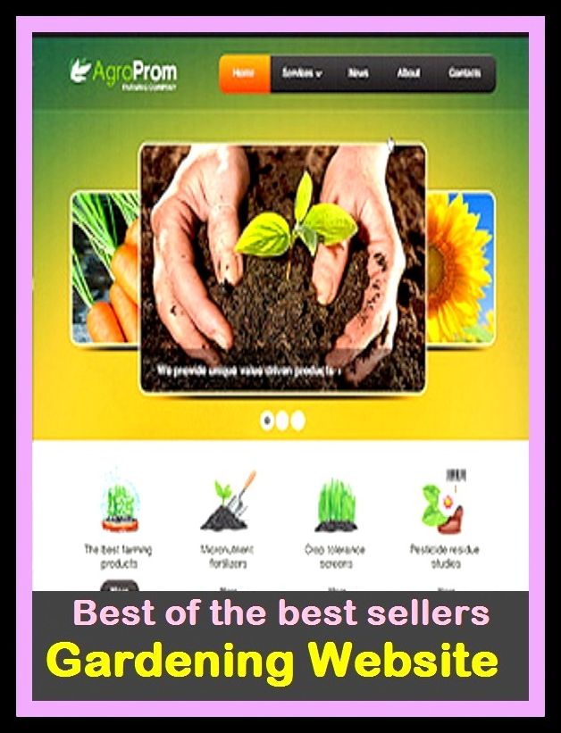 Best of The Best Sellers	Gardening Website (back yard, bed, field, greenhouse, nursery, patio, terrace, conservatory, enclosure, hothouse)
