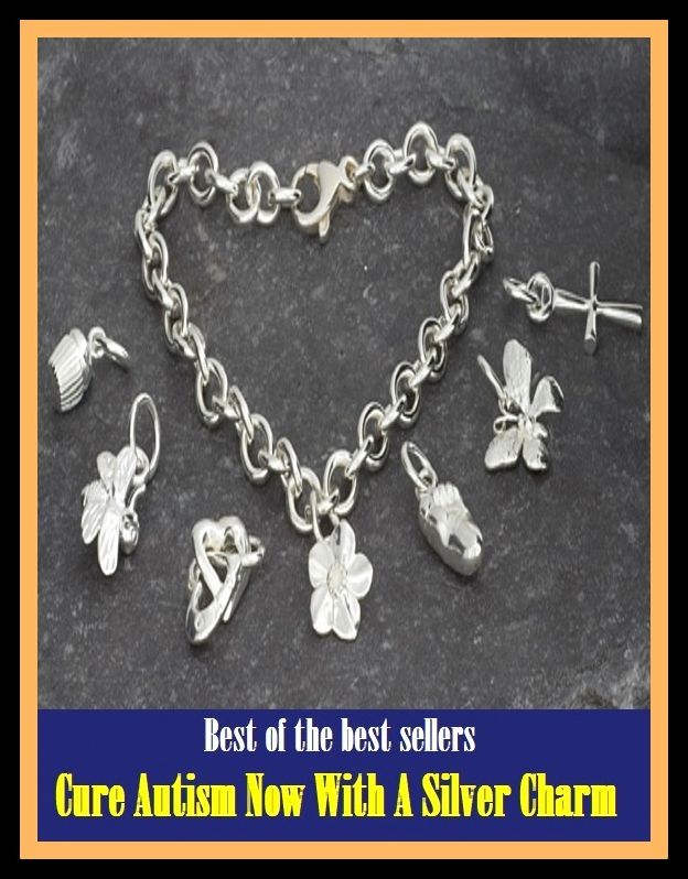Best of the Best Sellers Cure Autism Now With A Silver Charm (rectify, remedy, put/set right, right, fix, mend, repair, heal, make better,remedy)