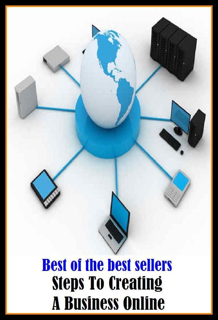 Best of the Best Sellers Steps To Creating A Business Online ( trade, trading, commerce, dealing, traffic, merchandising, dealings, transactions, negotiations )
