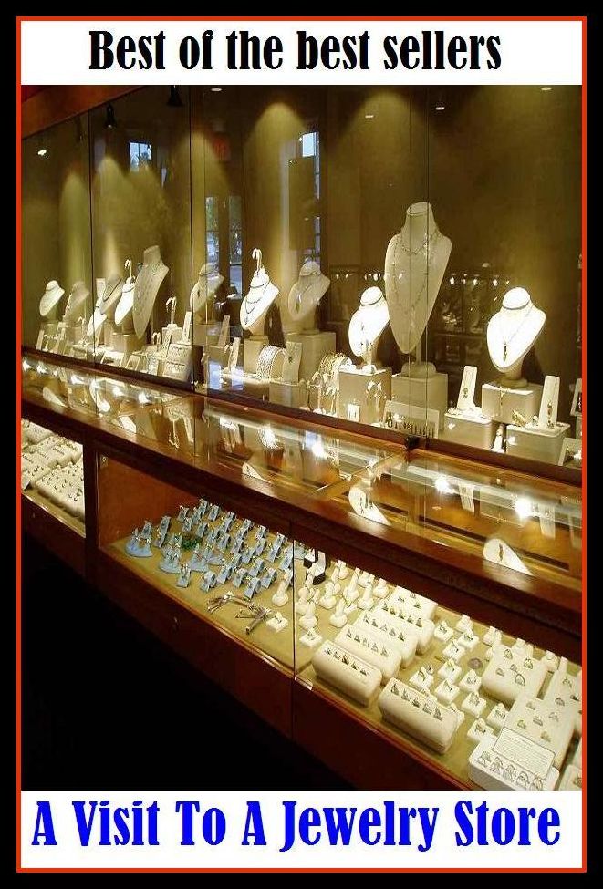 Best of the Best Sellers A Visit To A Jewelry Store ( jewels, gems, gemstones, precious stones, costume jewelry, trinkets, bling, bijoux, gem, gemstone, (precious) stone, brilliant, baguette )