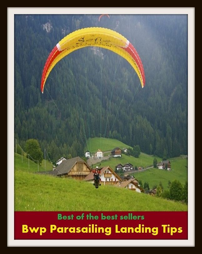 Best of the Best Sellers Bwp Para sailing Landing Tips ( alighting, landfall, arrival, touchdown, splashdown, reentry, docking, descent, alighting, come-down, pitch, ramp )