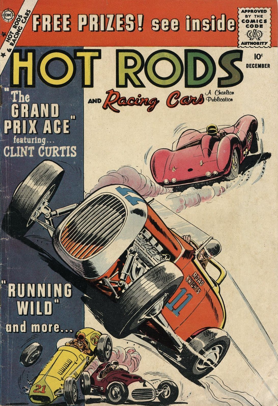 Hot Rods and Racing Cars Number 43 Car Comic Book