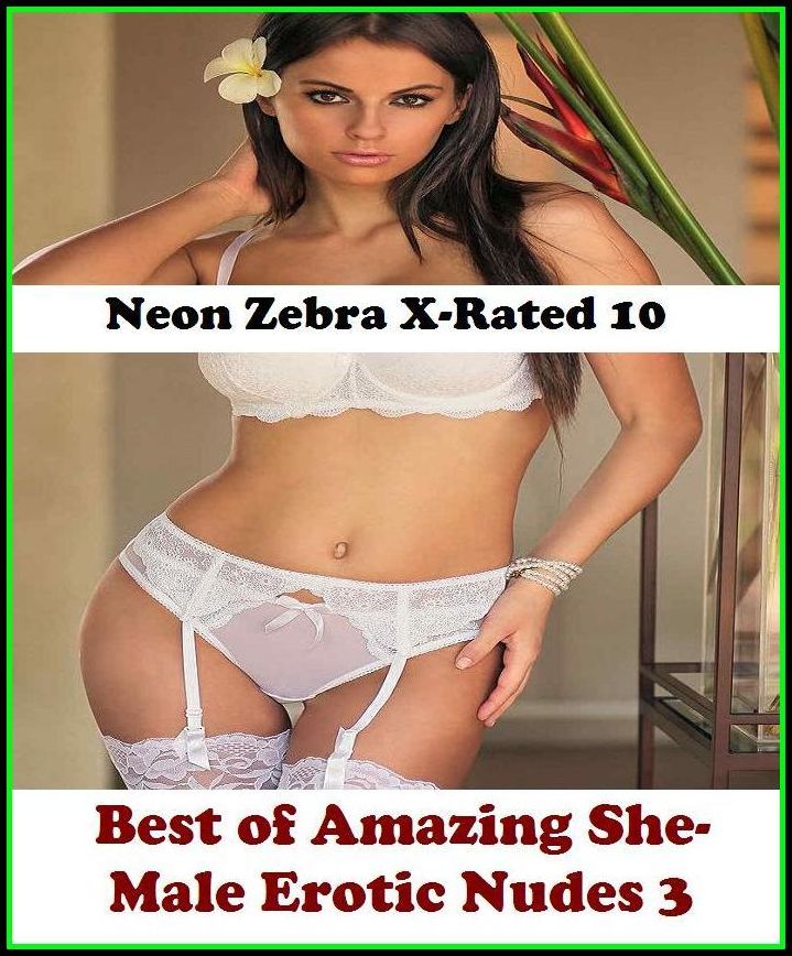 Erotica: Neon Zebra X-Rated 10! Best of"Amazing She-Male Erotic Nudes 3" ( Erotic Photography, Erotic Stories, Nude Photos, Naked , Adult Nudes, Breast, Domination, Bare Ass, Lesbian, She-male, XXX )