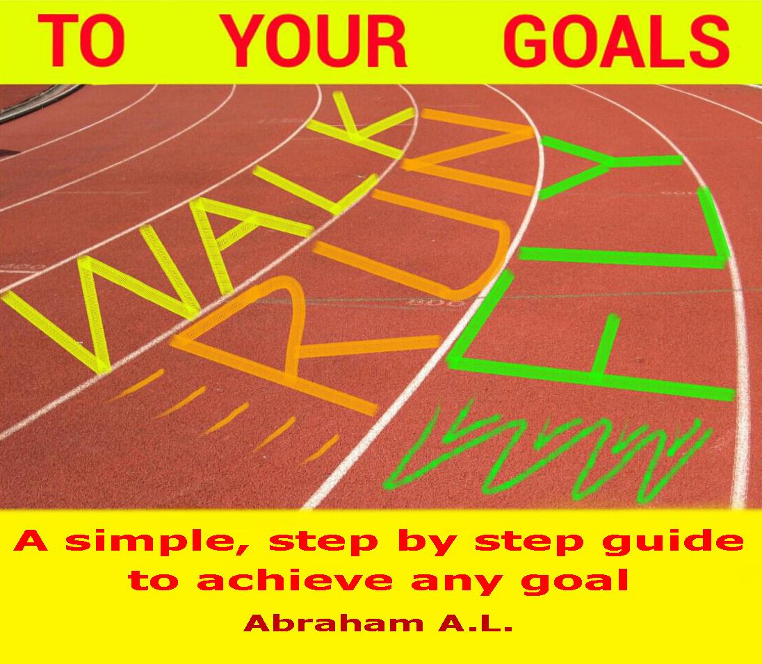 Walk, Run, Fly to Your Goals: A Step By Step Guide to Achieve Any Goal