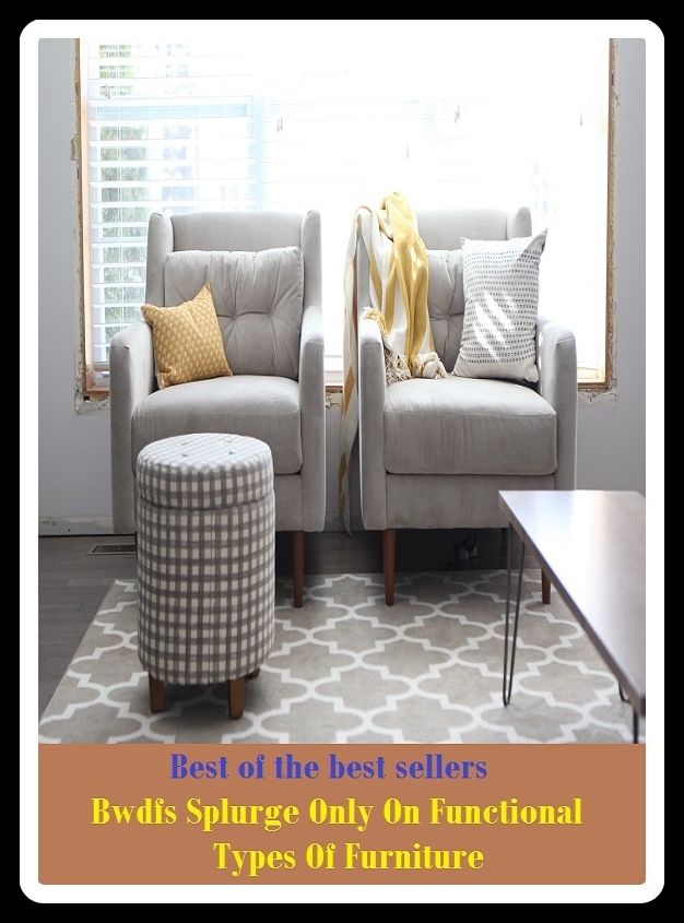 Best of The Best Sellers	Bwdfs Splurge Only On Functional Types Of Furniture (- alone onese. apart, by lf, exclusive, individual, isolated, lone, matchless, once in a lifetime, one
