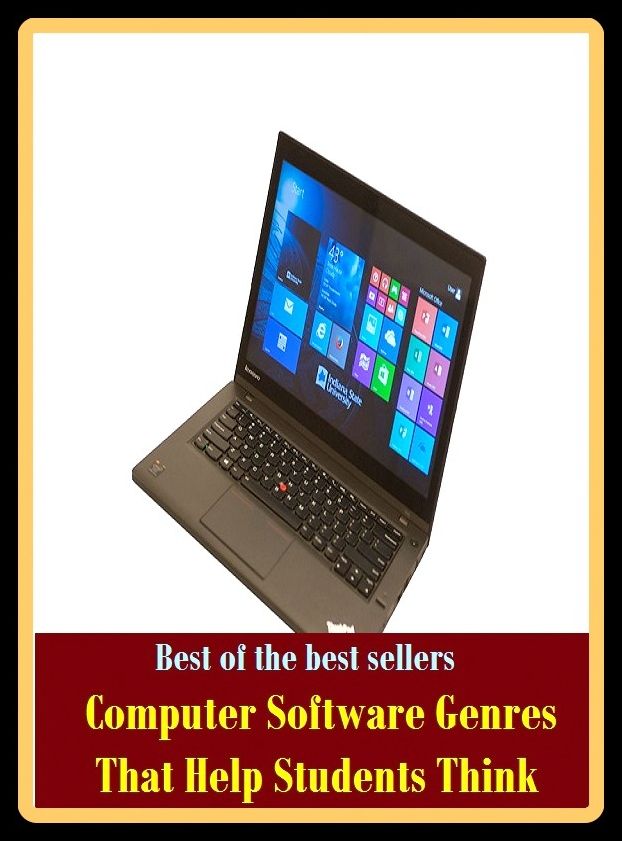 Best of the Best Sellers Computer Software Genres That Help Students Think ( receptor, calculator, printer, collator, phase discriminator, computer hardware, memory tubes, data processor, information machine, detector )
