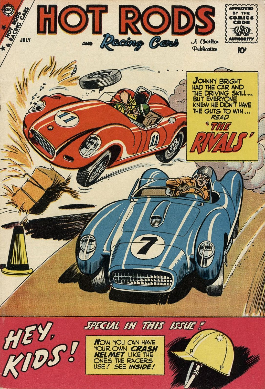 Hot Rods and Racing Cars Number 41 Car Comic Book