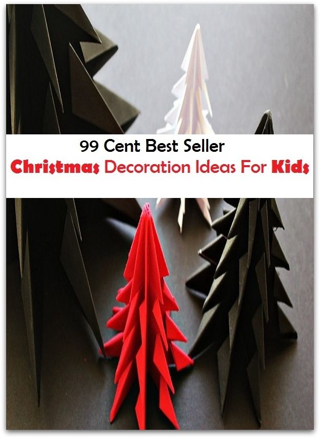 Kids book: Christmas Decoration Ideas For Kids