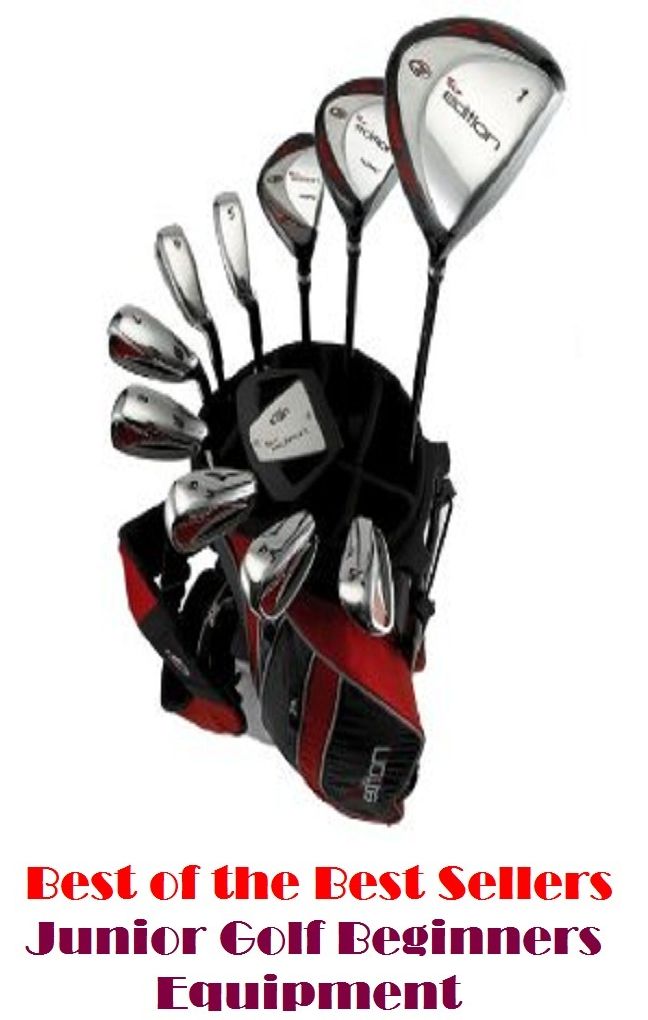 Best of the best seller Junior Golf Beginners Equipment((eighteen holes, medal play, nine holes, athletics, fun, game, pastime, action, amusement, ball, disport)