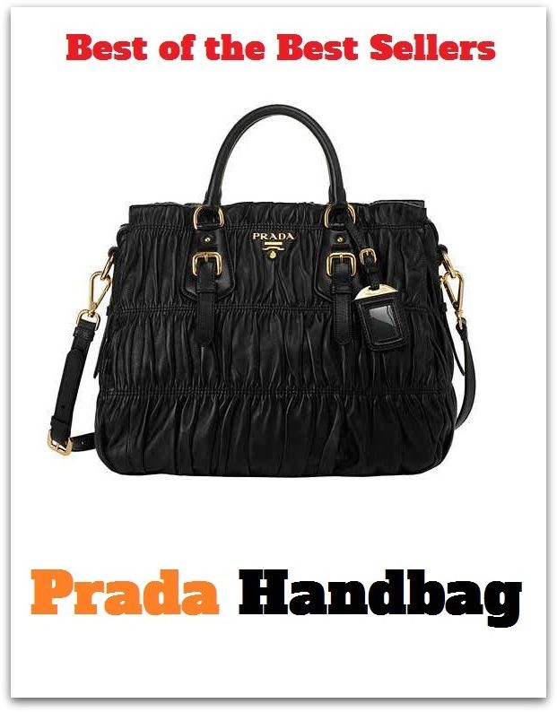 Best of the Best Sellers Prada Handbag (backpack, bag, evening, bag, leather, purse,grip, clutch, knapsack, portmanteau, pocketbook)