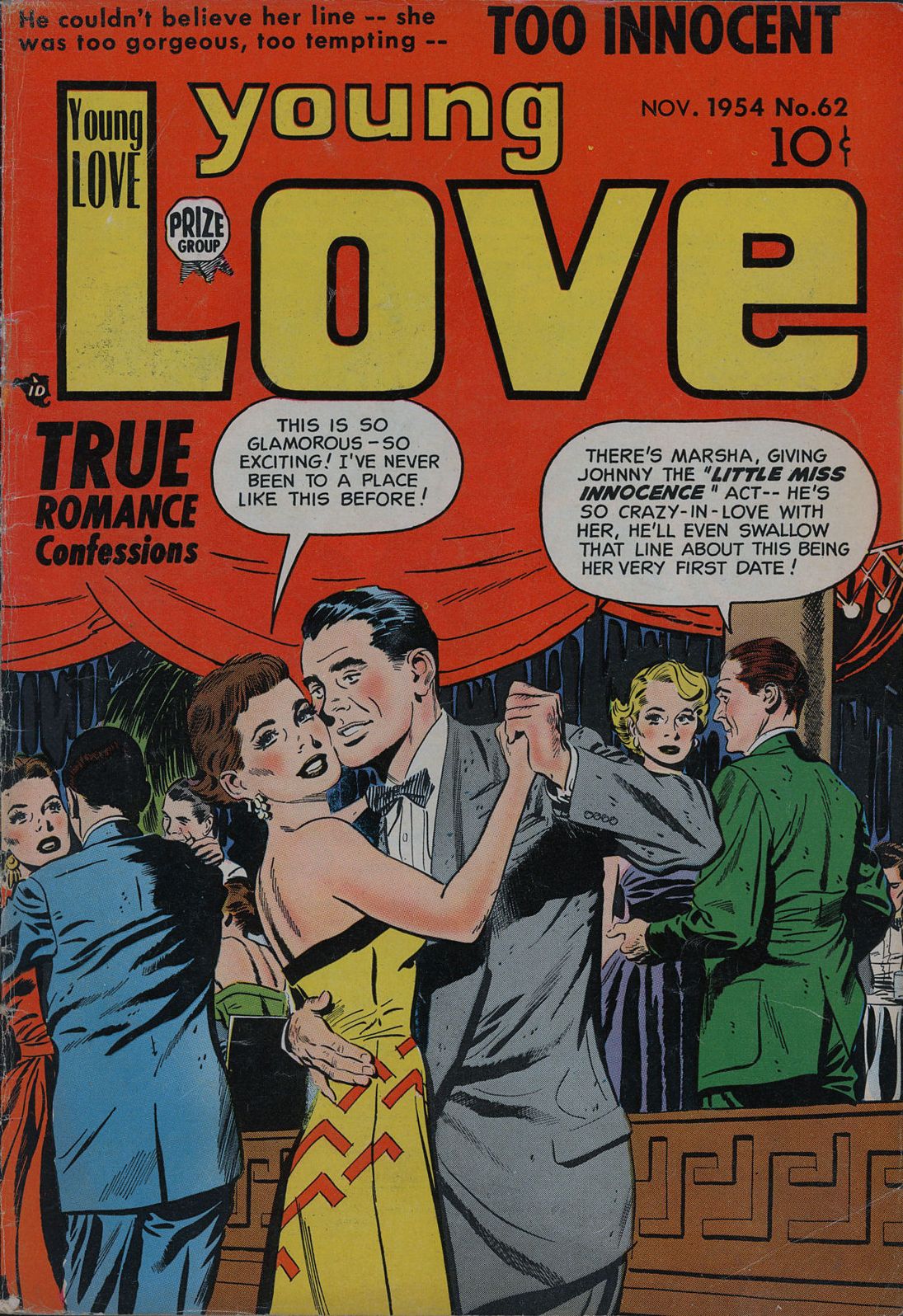 Young Love Number 62 Love Comic Book