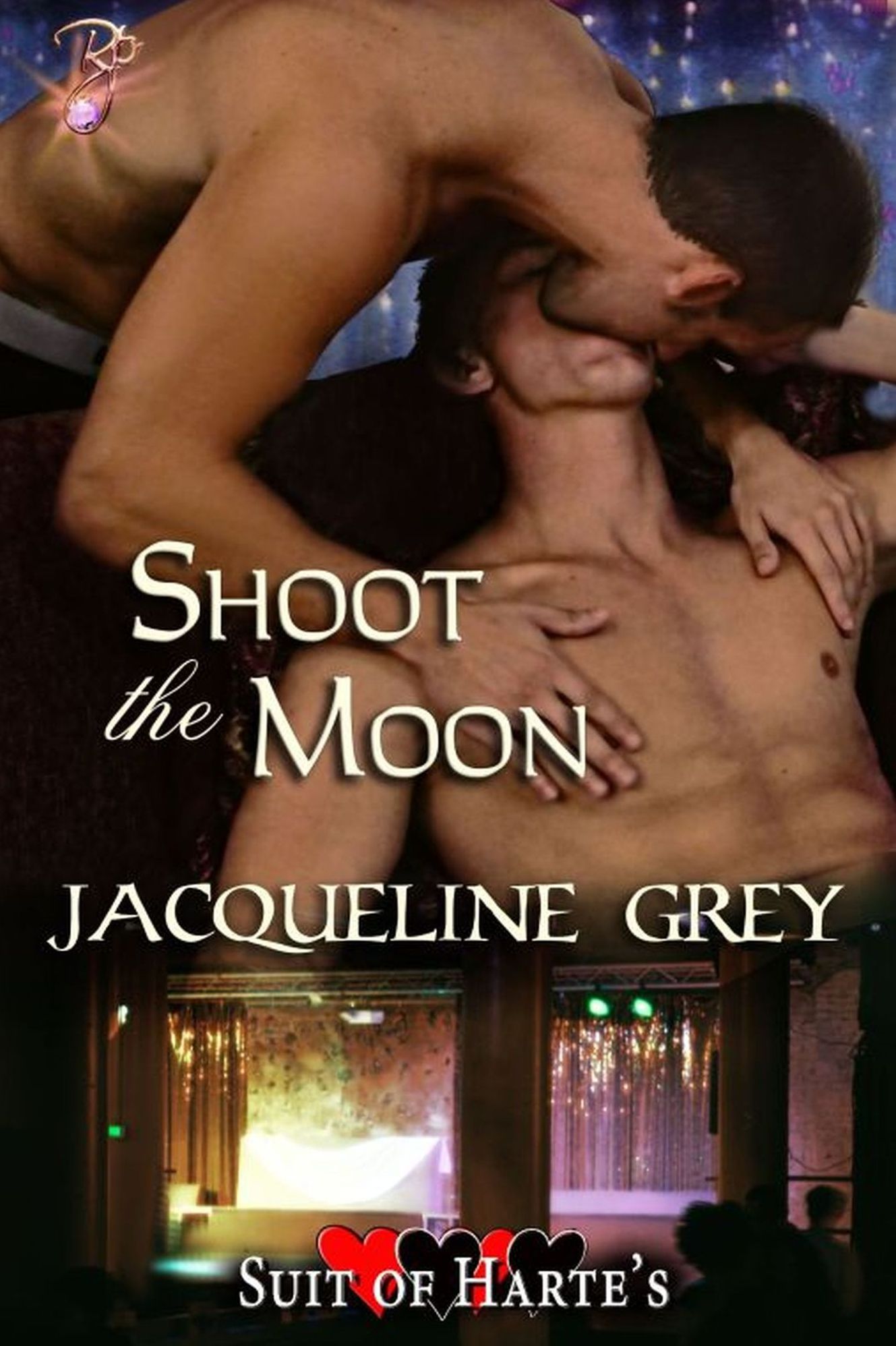 Shoot the Moon (Gay BDSM Romance) (Suit of Harte's, Book Two) by Jacqueline Grey