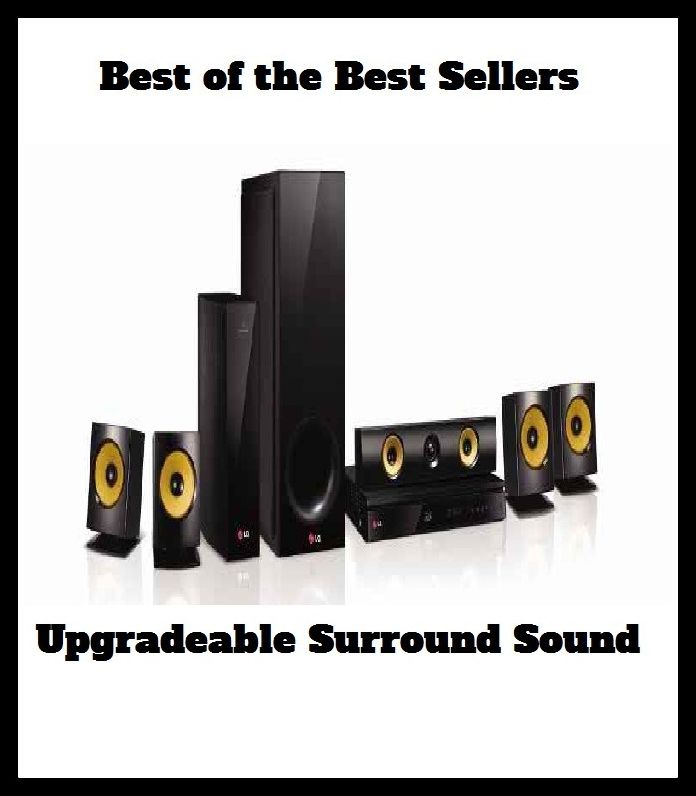 Best of the Best Sellers Upgradeable Surround Sound	 (sound, noise, tone, note, sharp, voice, involve, embrace, mess up, lap, entwine, surround, beset, enclose, gird, circumscribe, besiege)