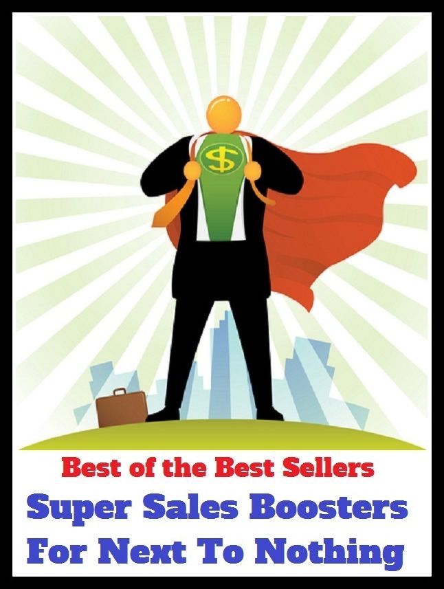 Best of the Best Sellers Super Sales Boosters For Next To Nothing (super hero, super market, super model, super organism, super powers, super Saturday, super source quench, super star, super tight... pa niggard worldwide, super Tuesday)