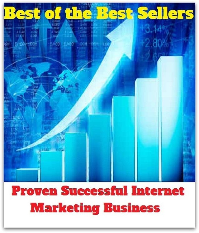Best of the Best Sellers Proven Successful Internet Marketing Business (merchandise, occupation, craft, calling, discussible subject, point, business, biz, profession)