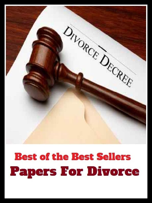 Best of the Best Sellers Paoers For Divorce ( sacrifice, giving up, abandonment, denial, desertion, separation, divorce, seclusion, break off, intercept, disengage )