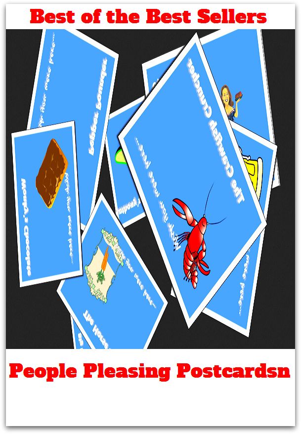 Best of the Best Sellers People Pleasing Postcards ( community, people, sect, denomination, brotherhood, race, public, masses, populace, commons, generality,)