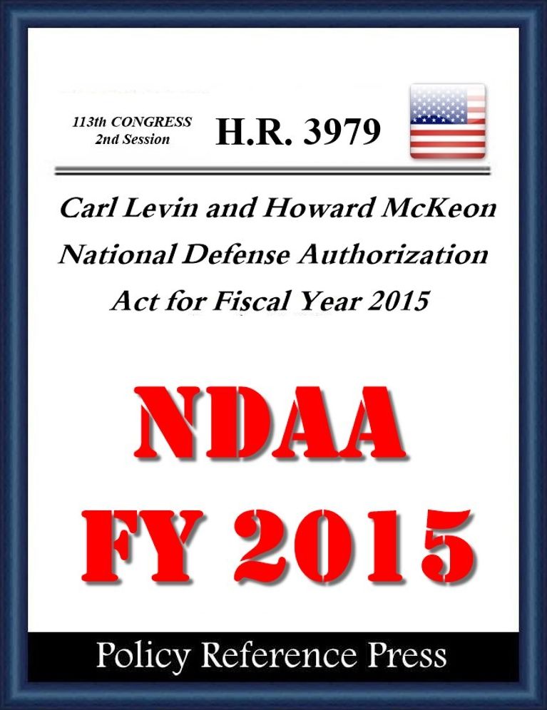 NDAA 2015 - Defense Budget for FY 2015