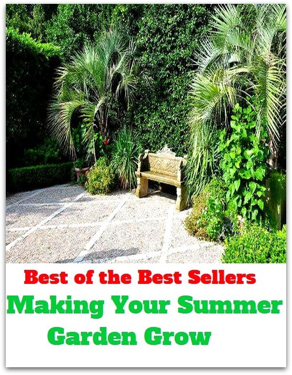 Best of the Best Sellers Making Your Summer Garden Grow (back yard, greenhouse, tarrace, hothouse, plot, bed, nursery, conservatory, oasis, cold frame, field, patio, enclosure, patch)