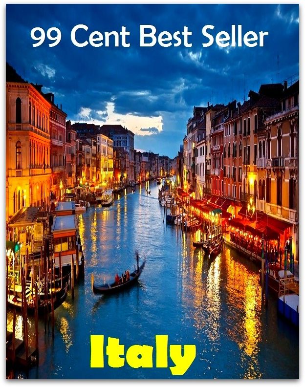 99 cent best seller Italy (Driving,excursion,flying,movement,ride,sailing,sightseeing,tour,transit,biking,commutation,cruising,drive,expedition)