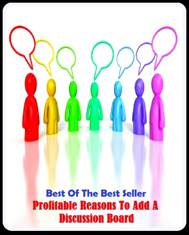 Best of the Best Sellers Profitable Reasons To Add A Discussion Board (profit-maximizing, profit-maximizing, profit-taking, profitability, profitable, profitable, profitably, profit bricks, profiteer, profited)