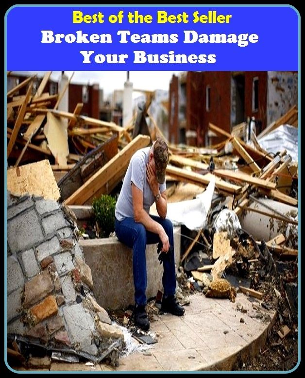 Best of the best sellers Broken Teams Damage Your Business ( business, employment, field, trade, work, bag, biz, calling, career, craft, dodge, function, game, line, livelihood, occupation, vocation )